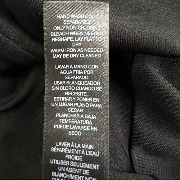 White House Black Market Womens Black Dress Sz 2 Silver Hardware 17” Back Zipper - Picture 7 of 12